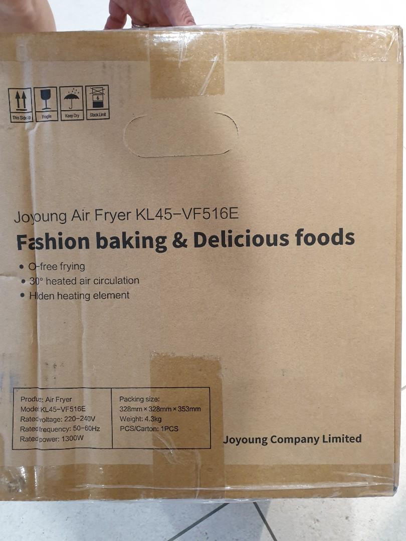 Joyoung Air Fryer KL45VF516E, TV & Home Appliances, Kitchen Appliances