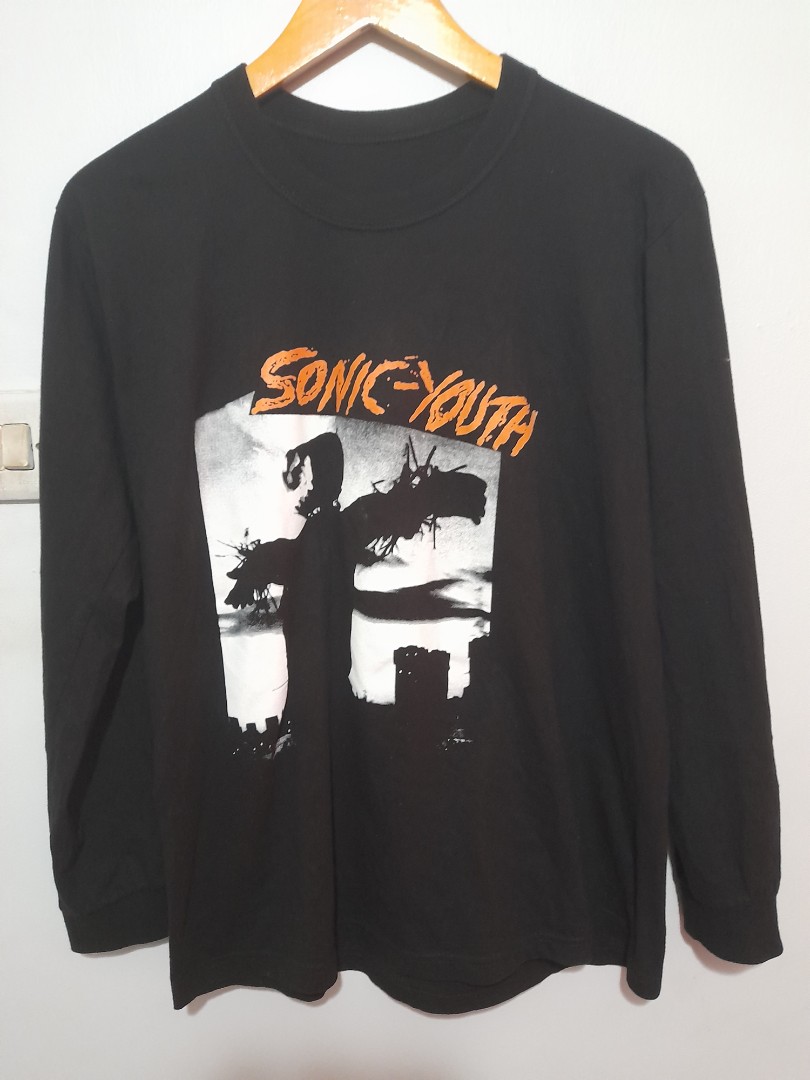 Kaos band LS sonic youth, Fesyen Pria 
