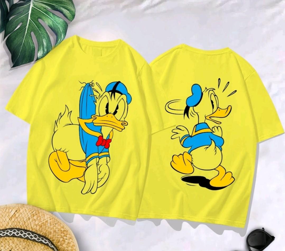 Kaos wanita karakter donald duck baju 