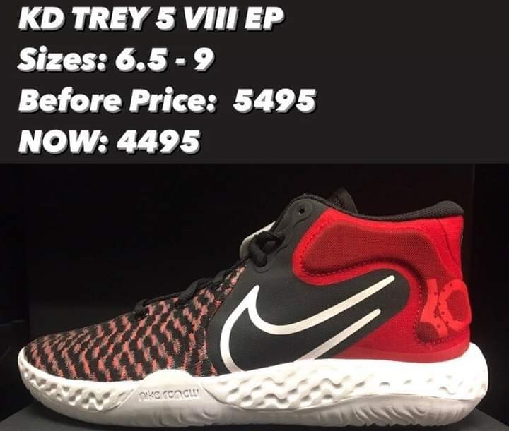 KD TREY 5 VIII EP, Men's Fashion 