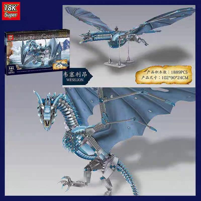 Lego game of thrones dragon