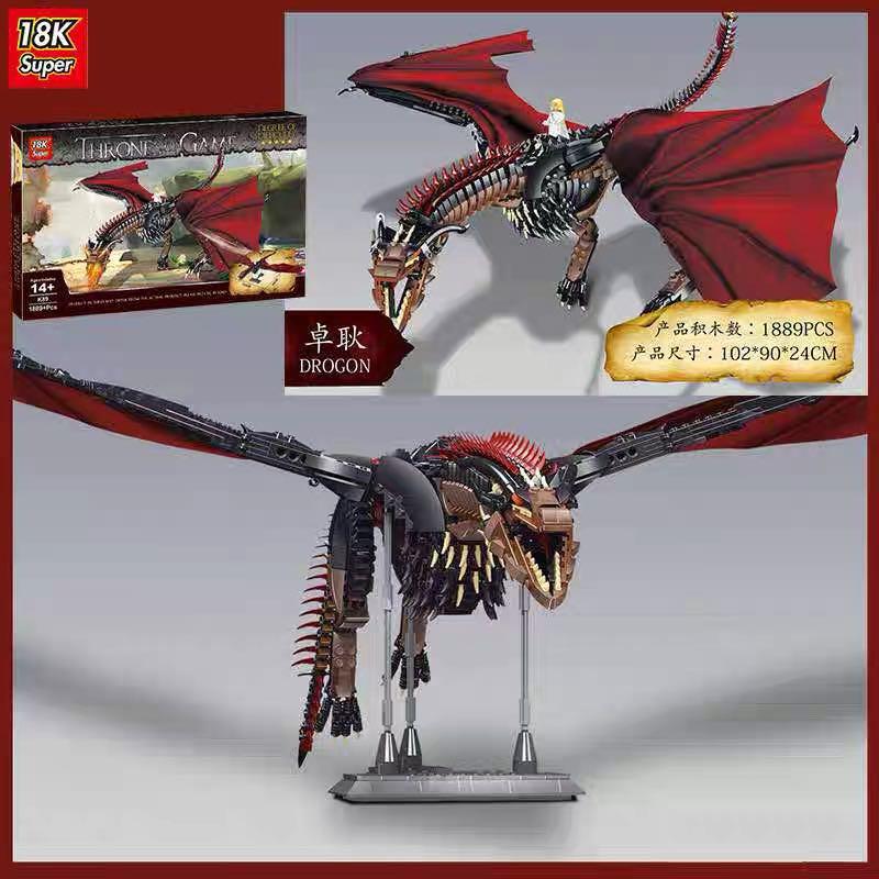 Lego Game of Thrones Dragon Hobbies Toys Toys Games on Carousell