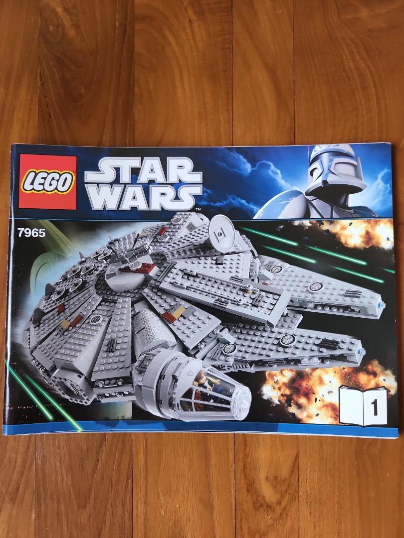 Lego star wars 7965 millennium falcon manual only Hobbies Toys Toys Games on Carousell