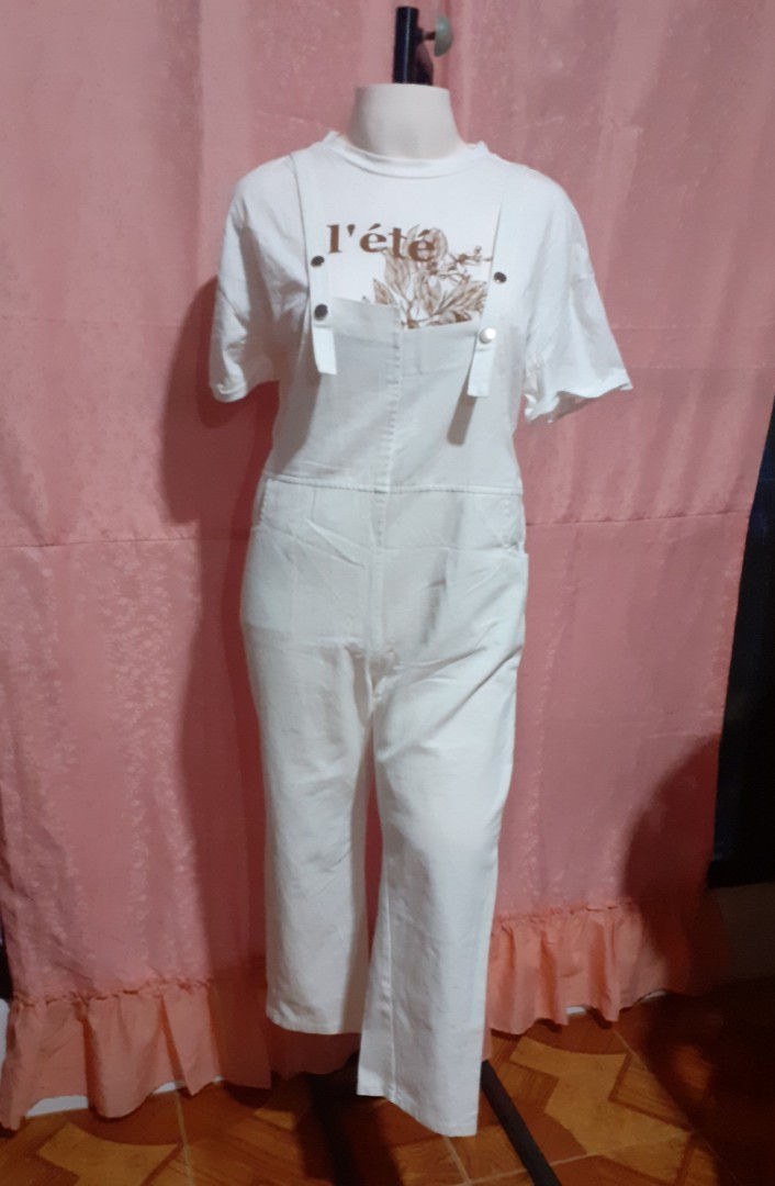 Like New White Jumper Pants