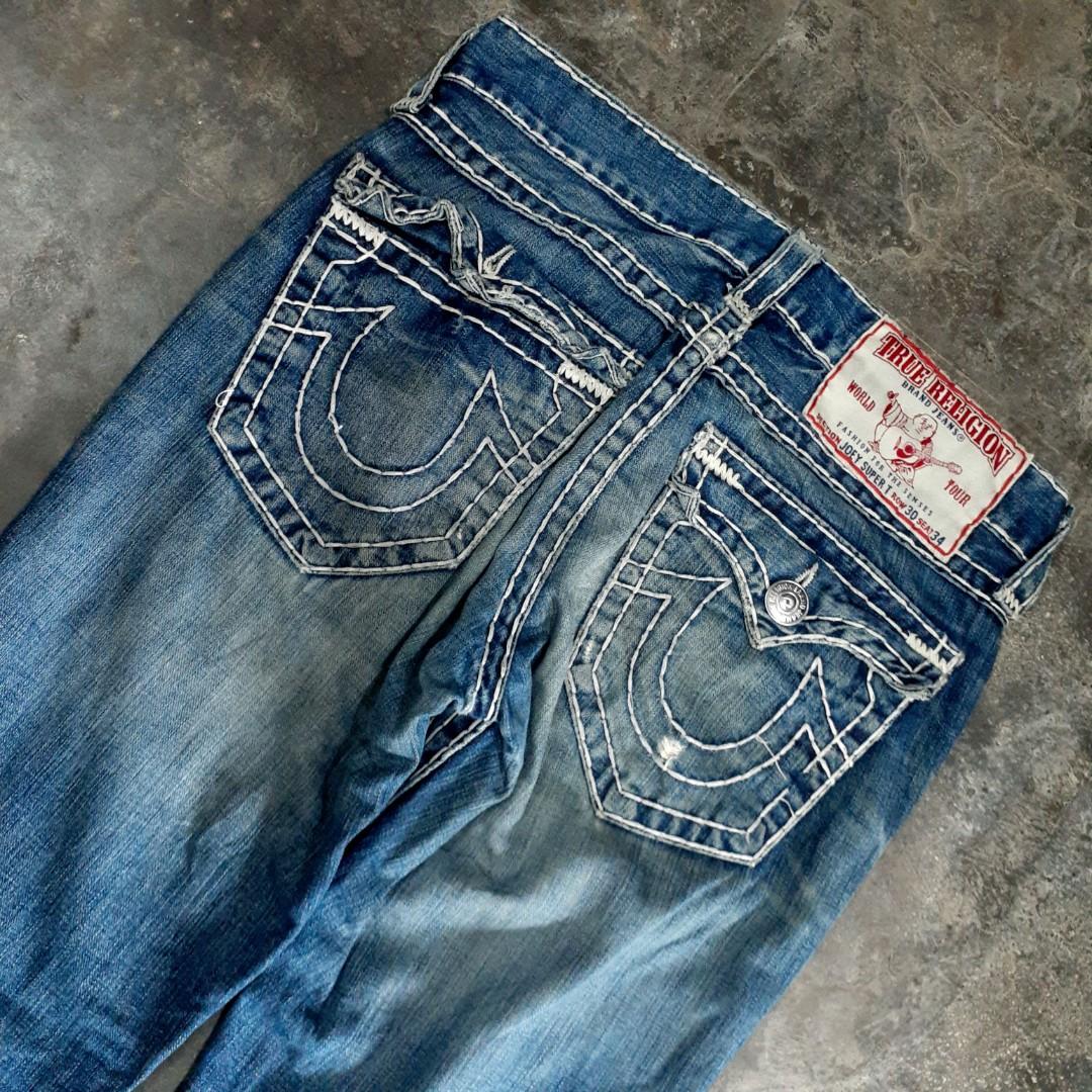 LONGPANTS JEANS TRUE RELIGION, Fesyen 