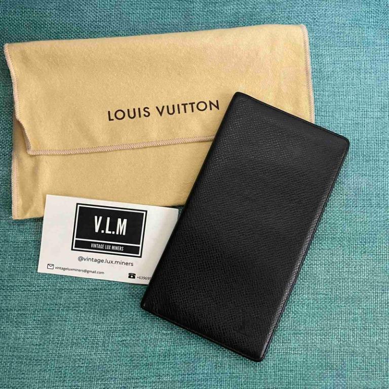 Louis Vuitton Wallet Taiga Leather, Luxury, Bags & Wallets on Carousell