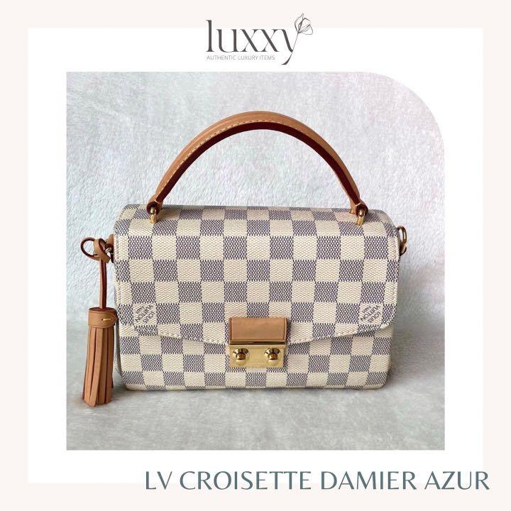 Brand New Microchipped. Louis Vuitton Croisette Damier Ebene., Luxury, Bags  & Wallets on Carousell