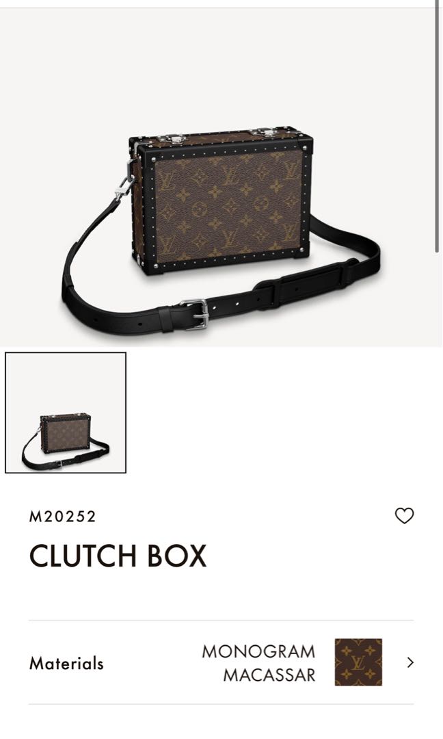 WOW Pokhara - Louis Vuitton petite mella clutch box bag