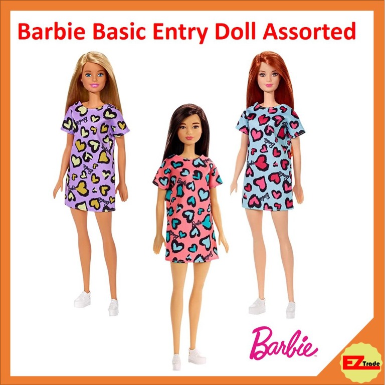 Mattel Barbie Chic Basic Entry Doll Assorted T7439, Hobbies & Toys, Toys &  Games on Carousell