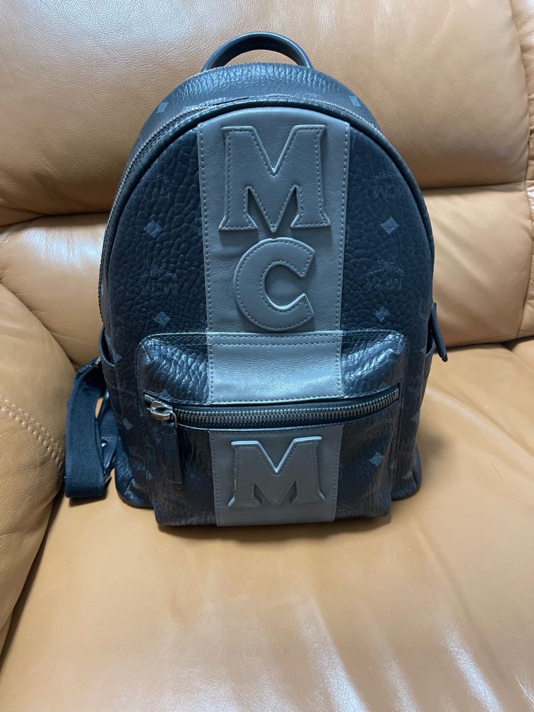 Mcm discount backpack stripe