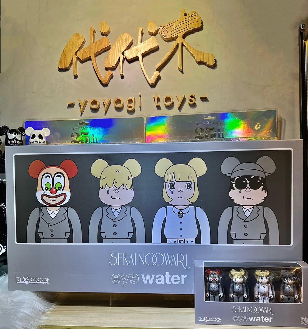 MEDICOM BE@RBRICK SEKAI NO OWARI × eyewater 100% & 400% SET, 興趣