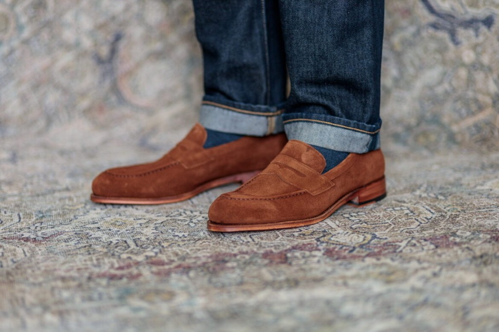 Polo suede on sale loafers