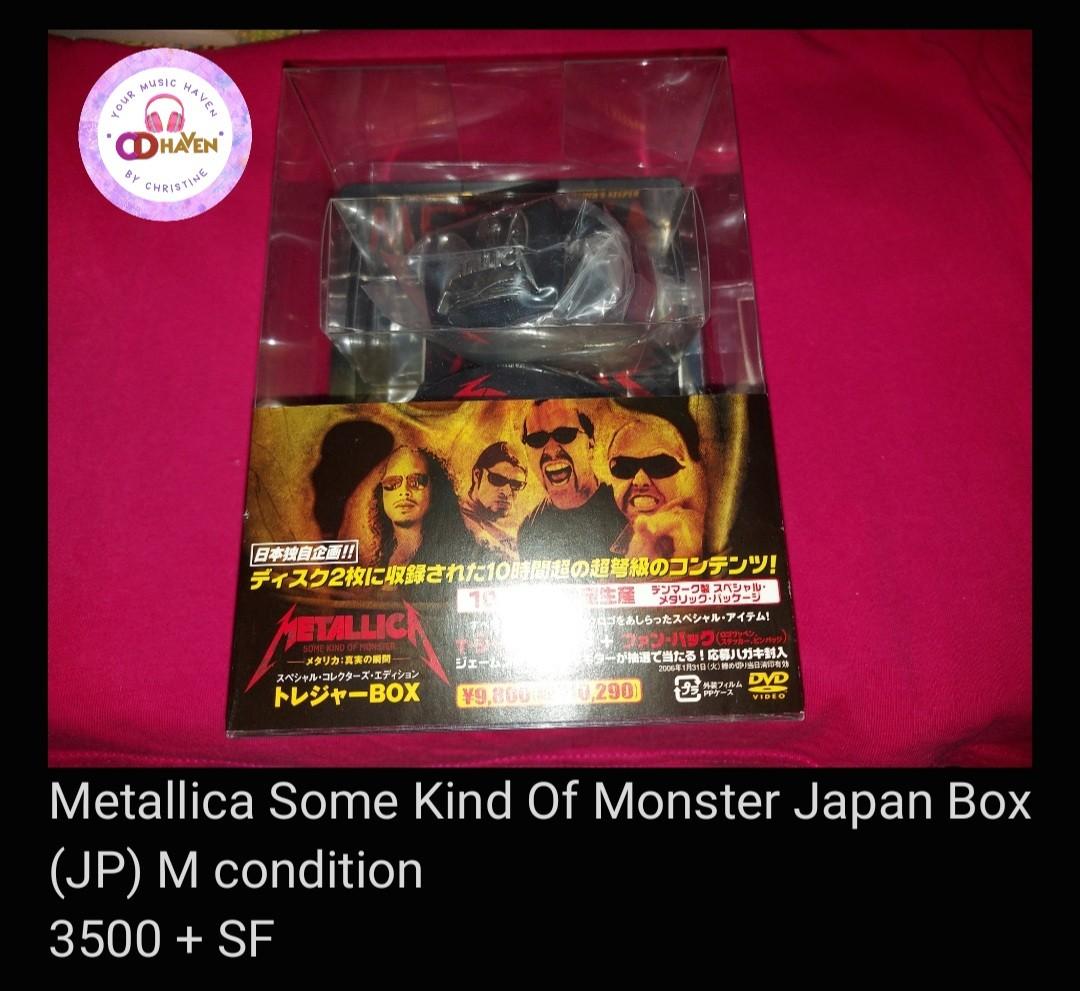Hobbies　Of　Metallica　DVDs　Some　Japan　on　Media,　Kind　Monster　DVD　CDs　Boxset,　Toys,　Music　Carousell