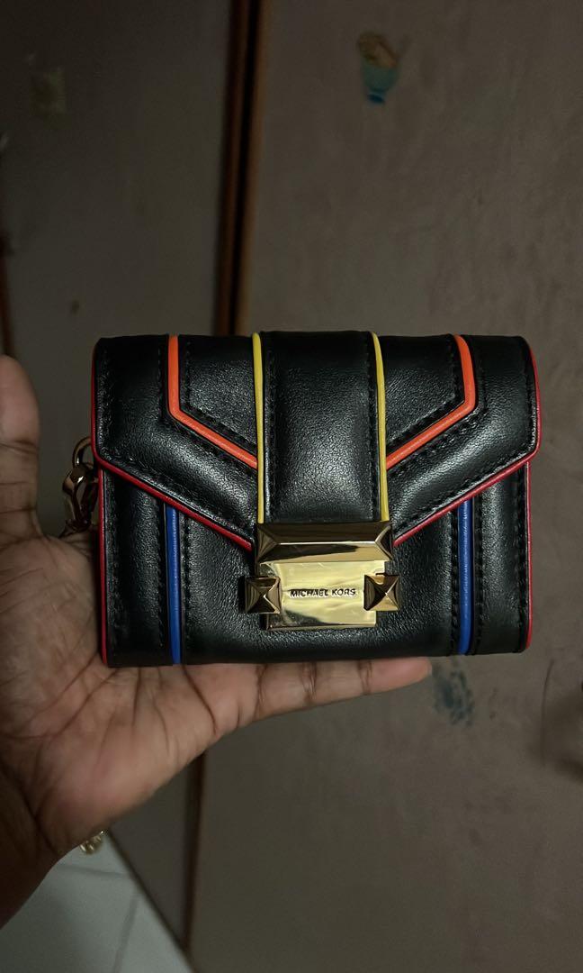 Michael Kors Whitney small leather chain wallet