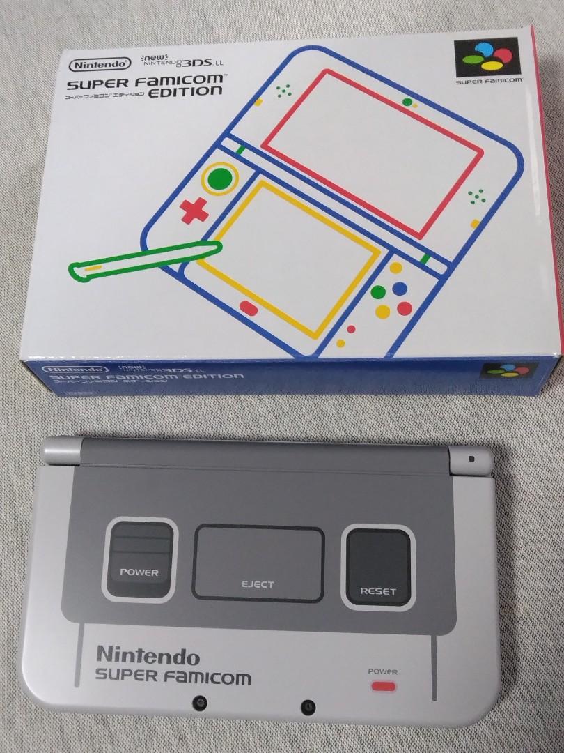 日本版任天堂New Nintendo 3DS LL Super Famicom Edition 超任模樣限定