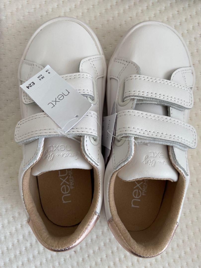 Next girls clearance white trainers