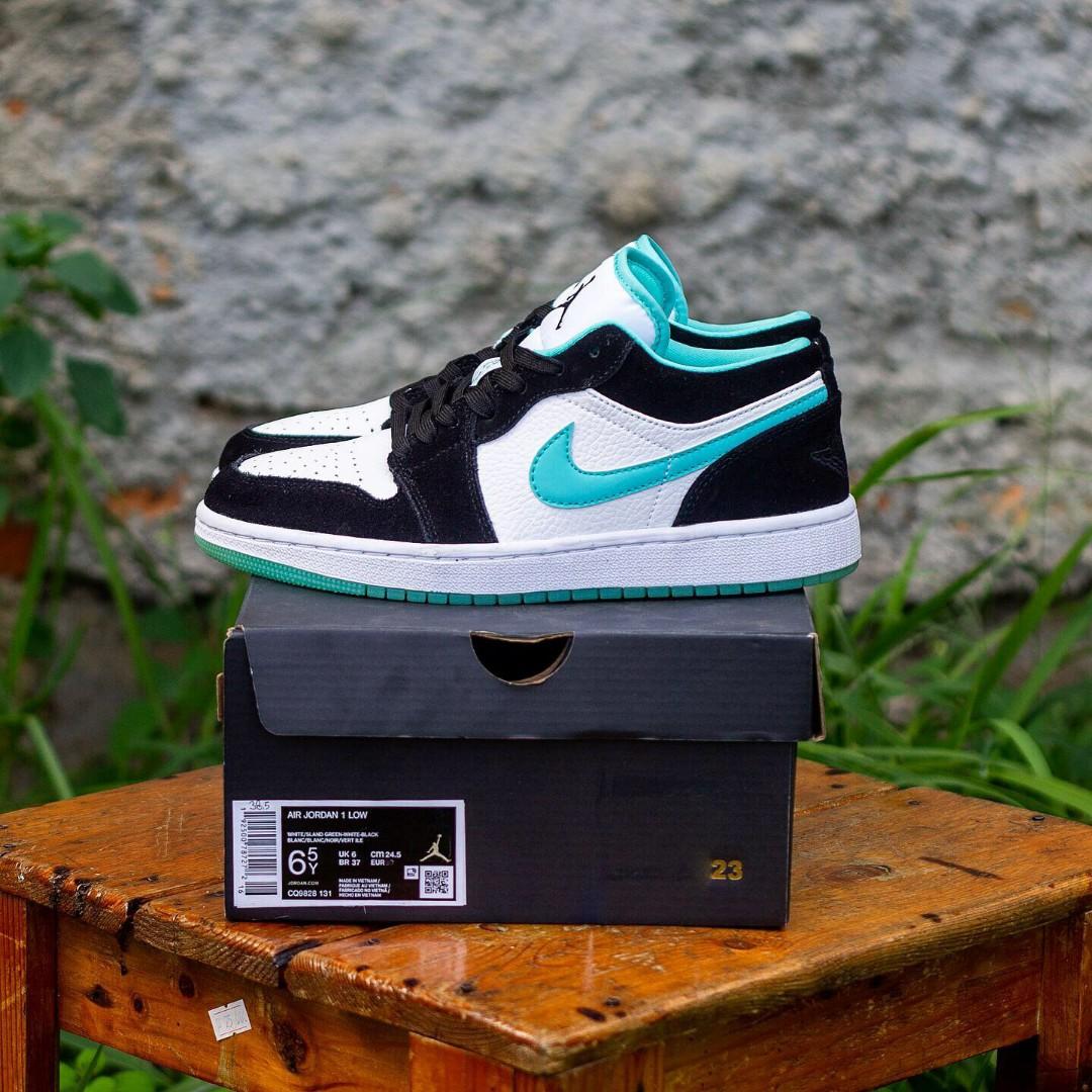 air jordan low island green