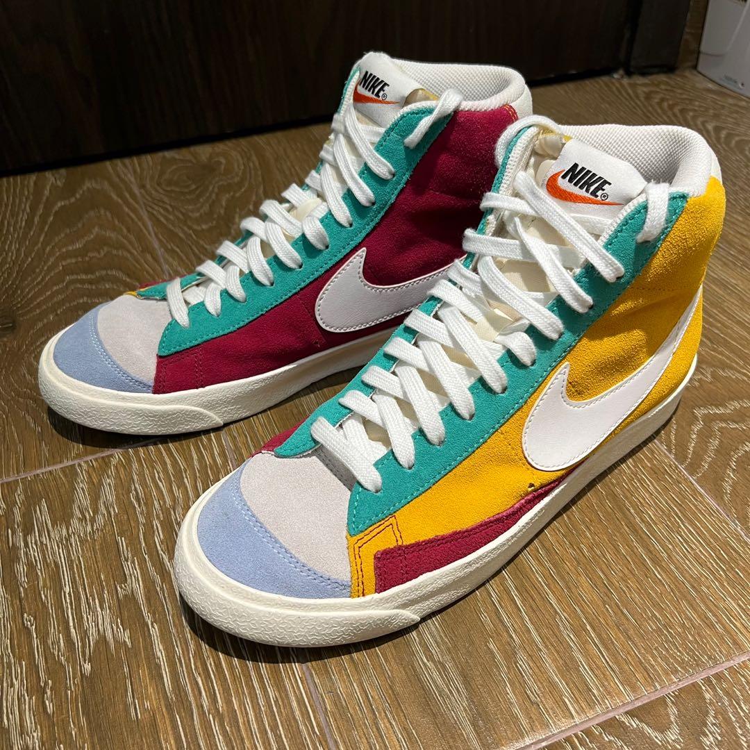 Pero Magistrado imán Nike Blazer Mid 77 Vintage Multicolour, 男裝, 鞋, 波鞋- Carousell
