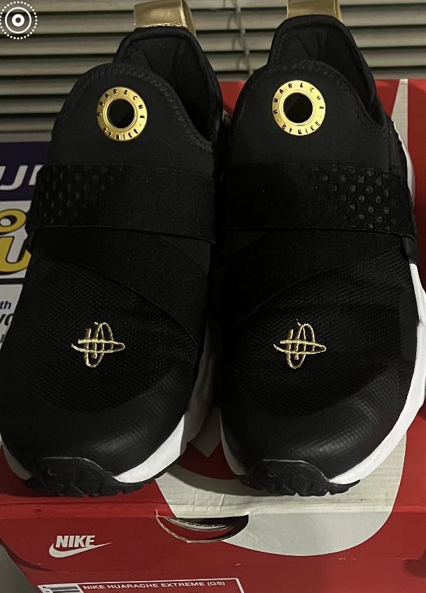 Nike Huarache Slip On Women s Fashion Footwear Sneakers on Carousell