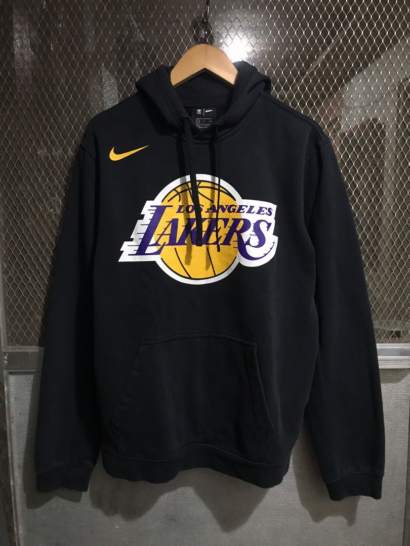 Nike lakers hoodie grey hot sale