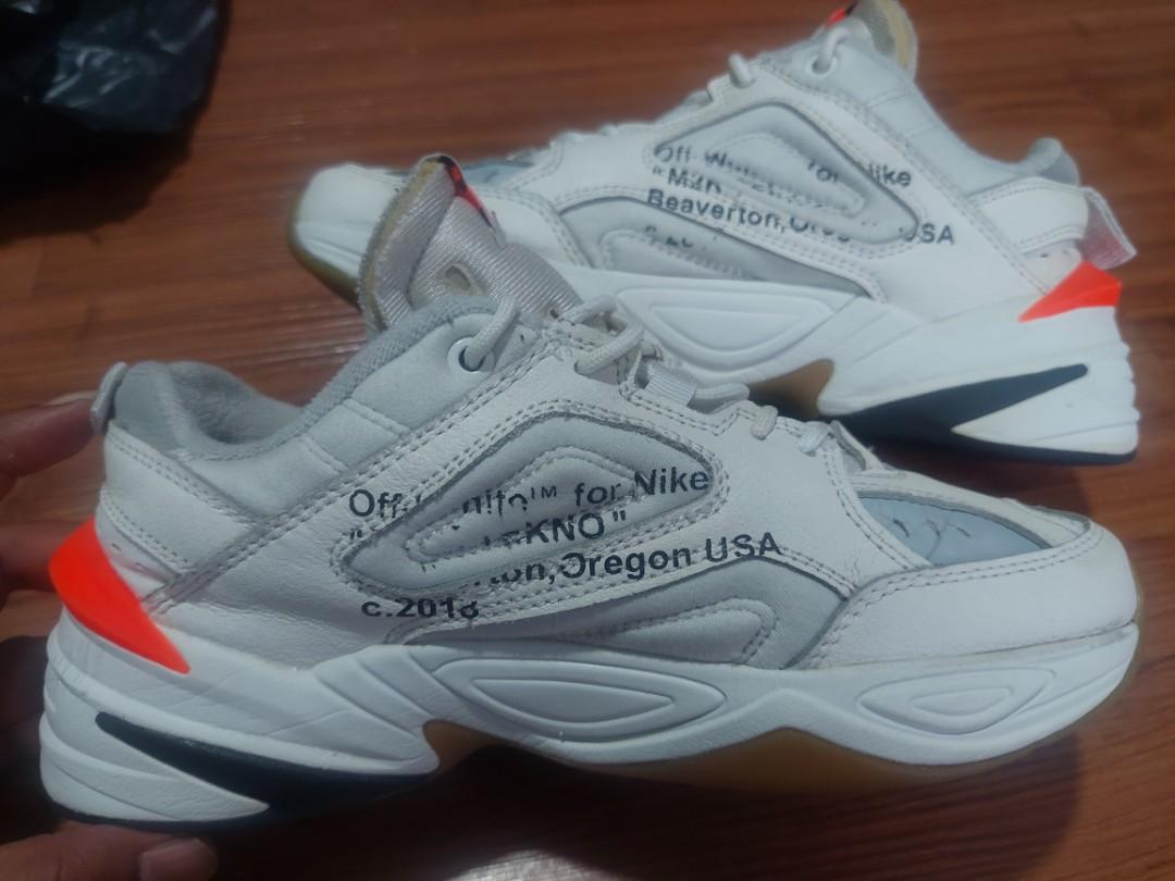 Nike tekno on sale off white