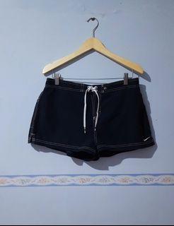Black \u0026 White Striped Shorts, Fesyen 