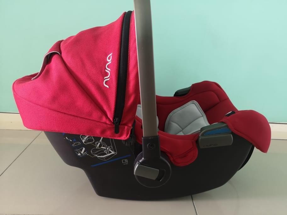 Nuna pipa scarlet hot sale