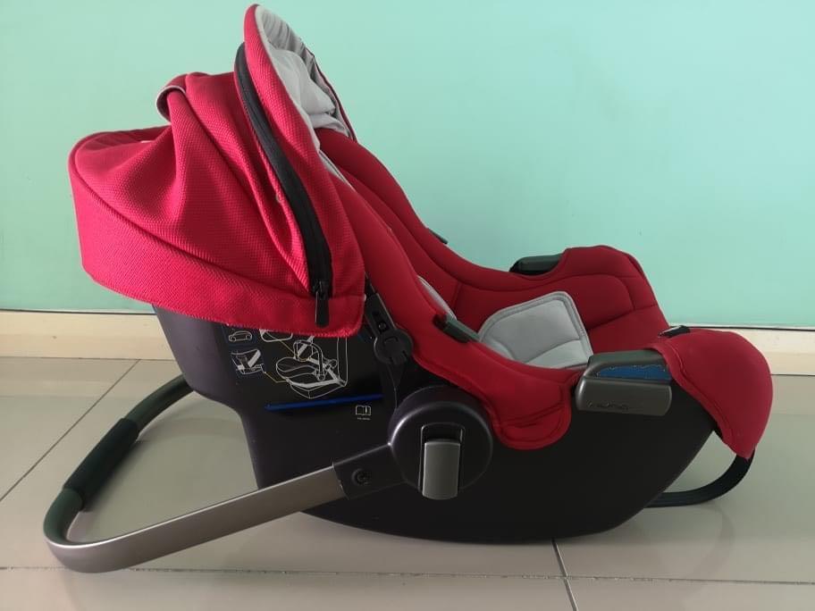 Nuna Pipa Scarlet infant carseat Babies Kids Going Out Car