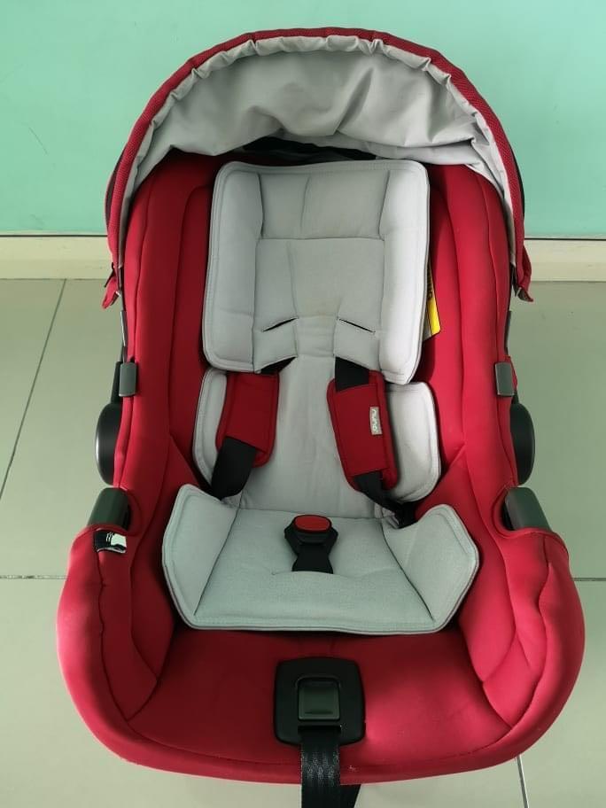 Nuna pipa scarlet hot sale