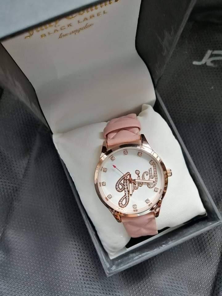 Juicy Couture Black Label Los Angeles Pink Watch