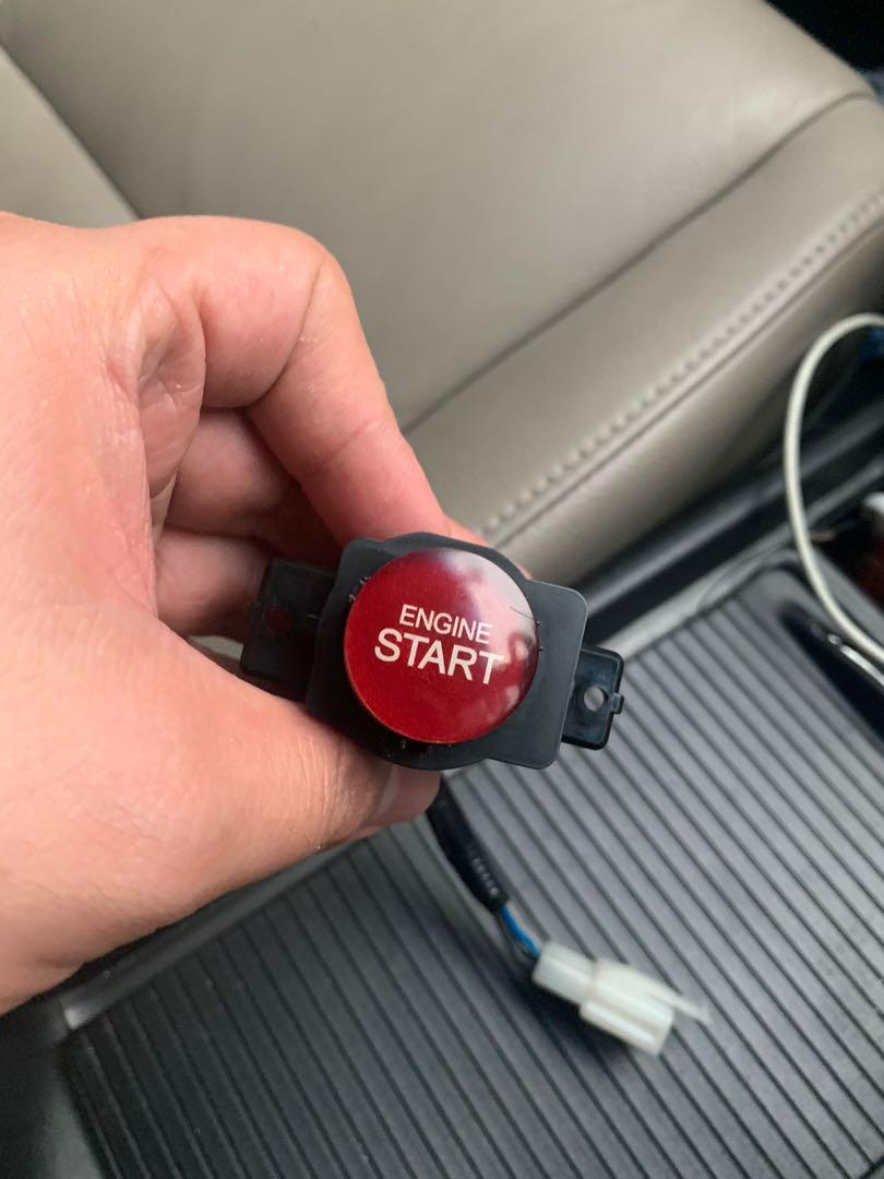 ORIGINAL TYPE R PUSH START BUTTON, Car Accessories, Accessories on ...