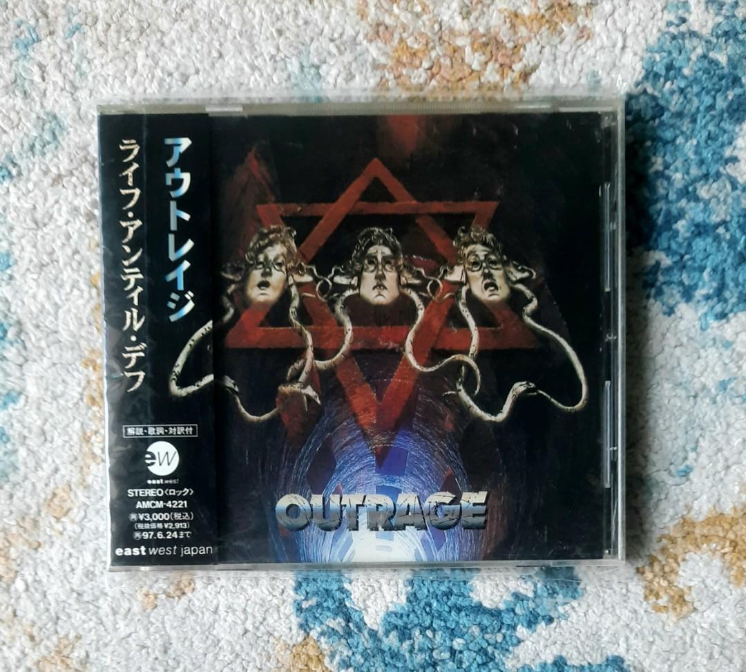 OUTRAGE LIFE UNTIL DEAF バンドスコア 希少 OUTRAGE 【THE FINAL DAY
