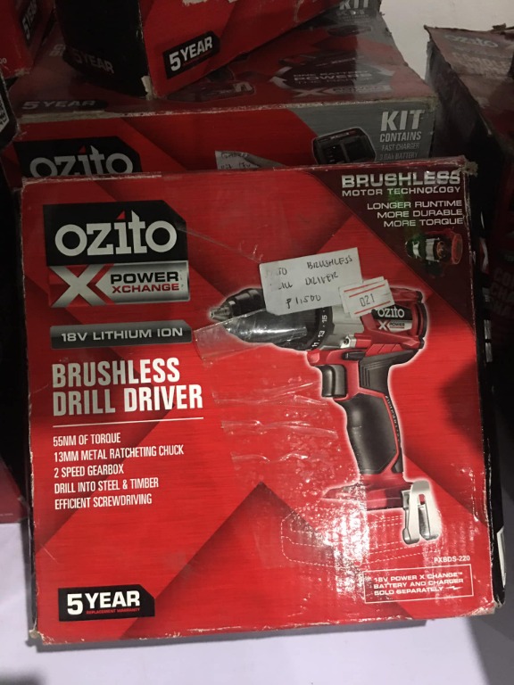 Ozito Brushless Drill Driver, Furniture & Home Living, Home Improvement