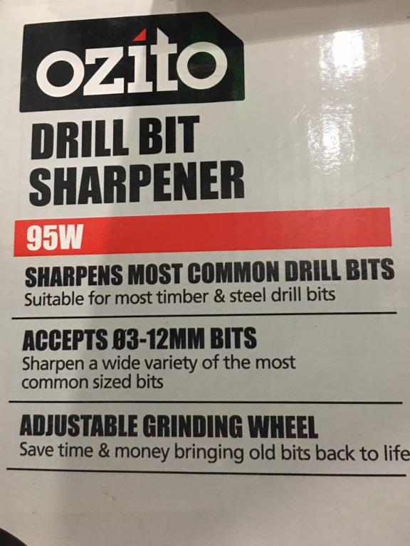 Ozito Drill Bit Sharpener, Furniture & Home Living, Home Improvement