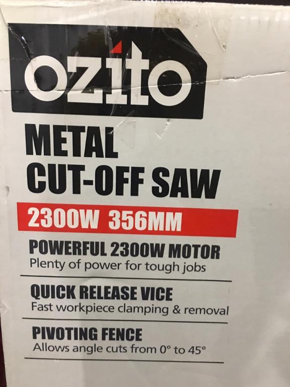 Ozito Metal Cut Off Saw, Furniture & Home Living, Home Improvement & Organization, Home