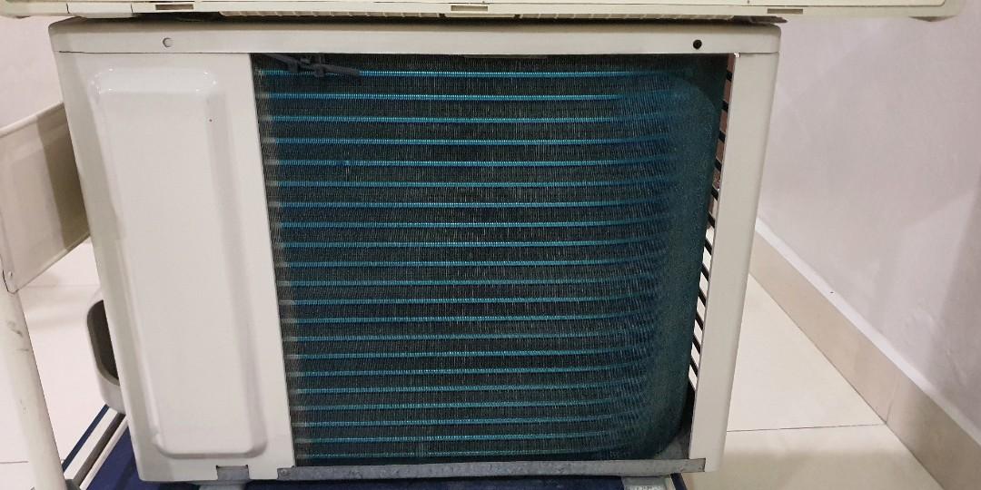 Panasonic Inverter 1.0HP aircond (rosak), TV & Home Appliances, Air