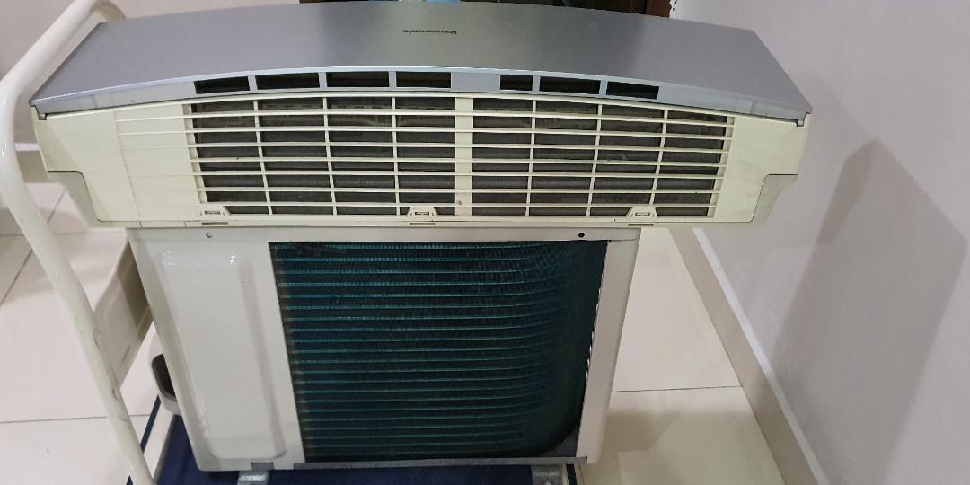 Panasonic Inverter 1.0HP aircond (rosak), TV & Home Appliances, Air