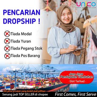 Part-time DROPSHIP DIPERLUKAN!