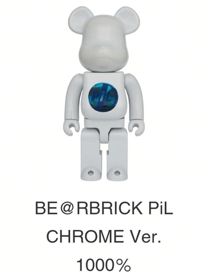 Pil chrome ver 1000% be@rbrick Bearbrick, 興趣及遊戲, 玩具& 遊戲類