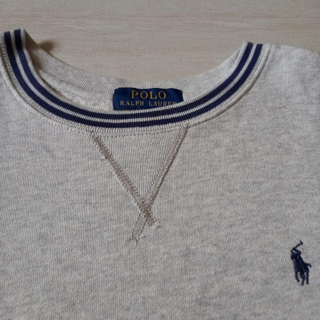Polo Ralph Lauren Crewneck (Category: Coats, Jackets and Outerwear) located in Mandaluyong City. Submitted by keyaamazing (Listing ID 1161916792, Image 2). Description: W 20 L 23 No Issue 10/10 Color Rate The Fabric is comfy.