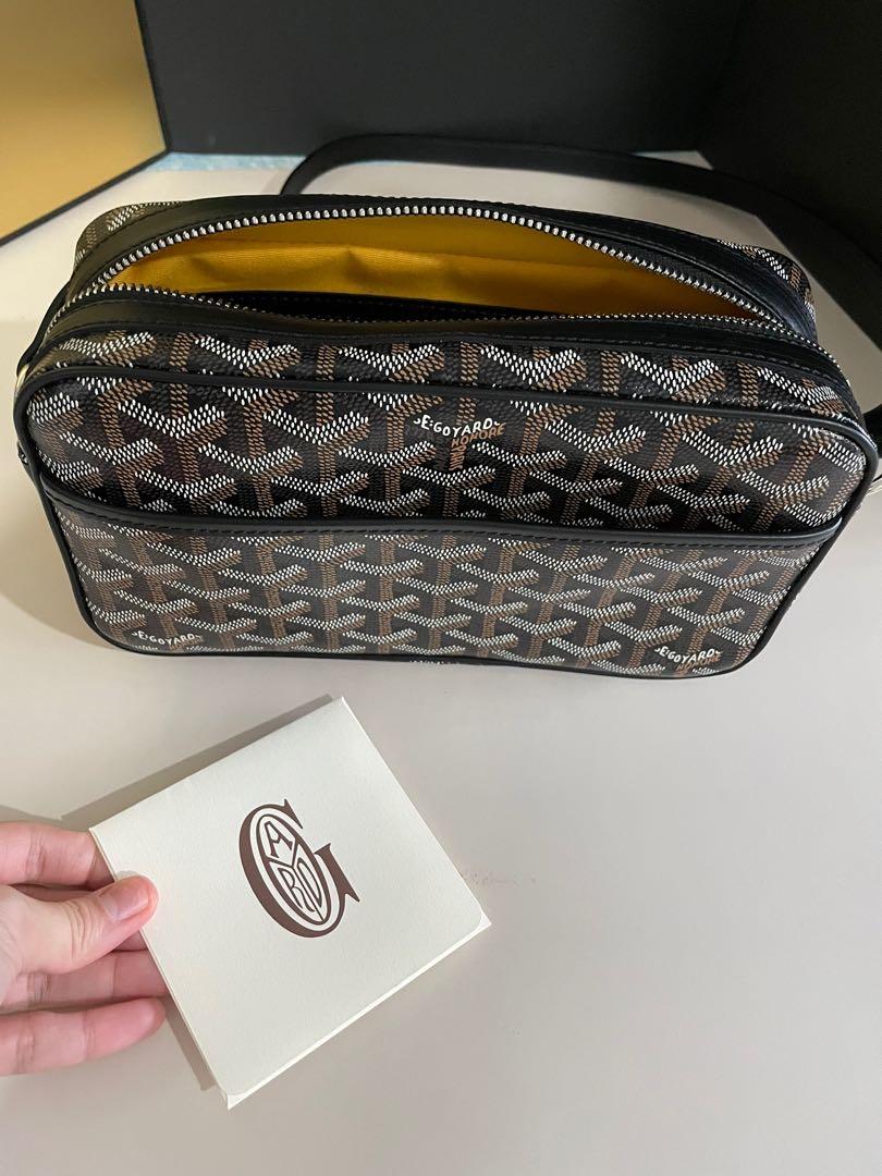 Goyard, Bags, Goyard Cap Vert Limited Edition 222 Jet Black Crossbody  Camera Bag Bnwt