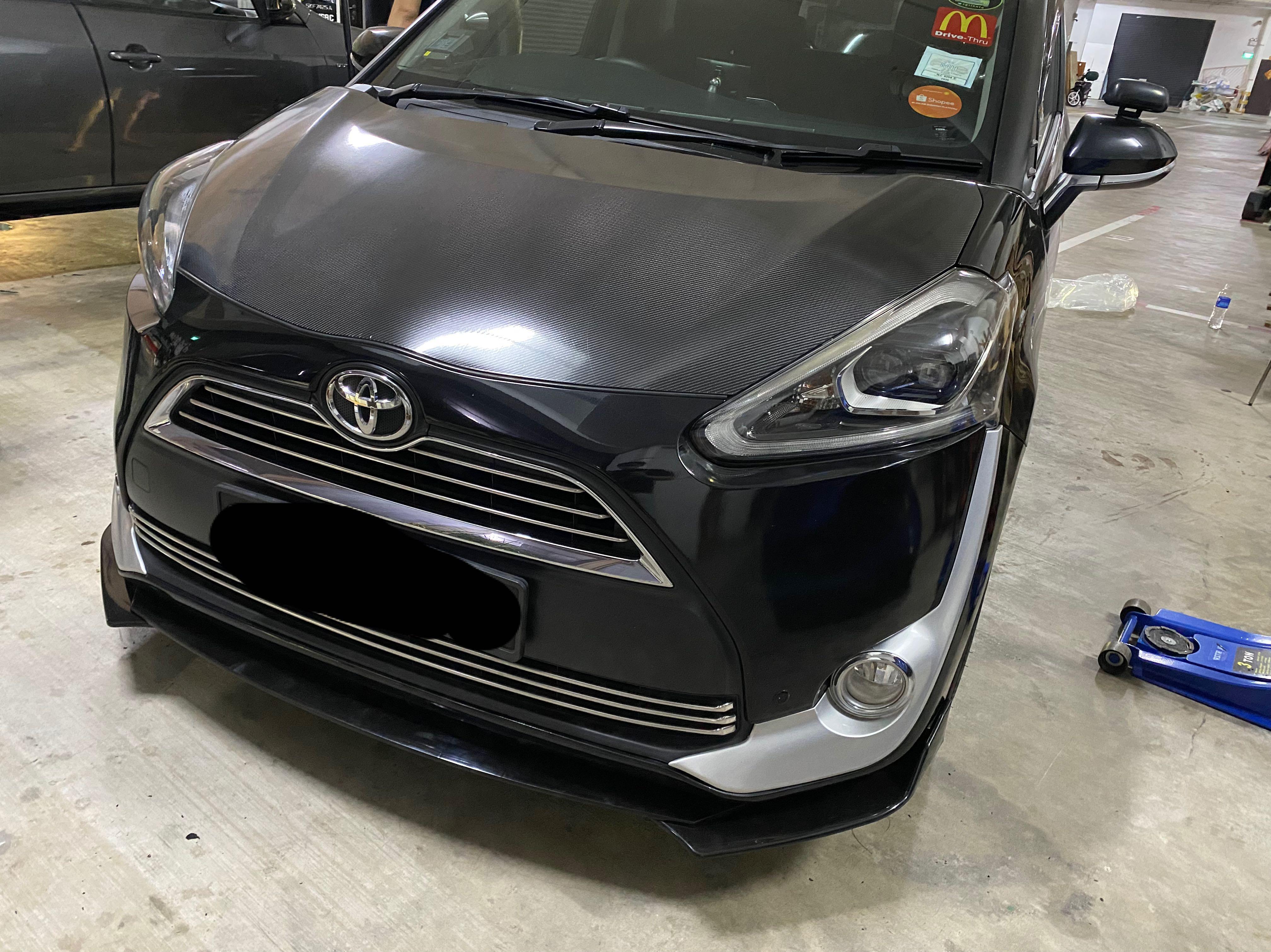 Professional installation universal front lip at affordable price!, Car