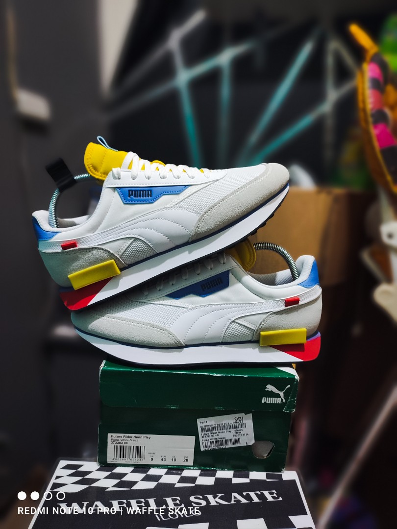 puma future rider off white
