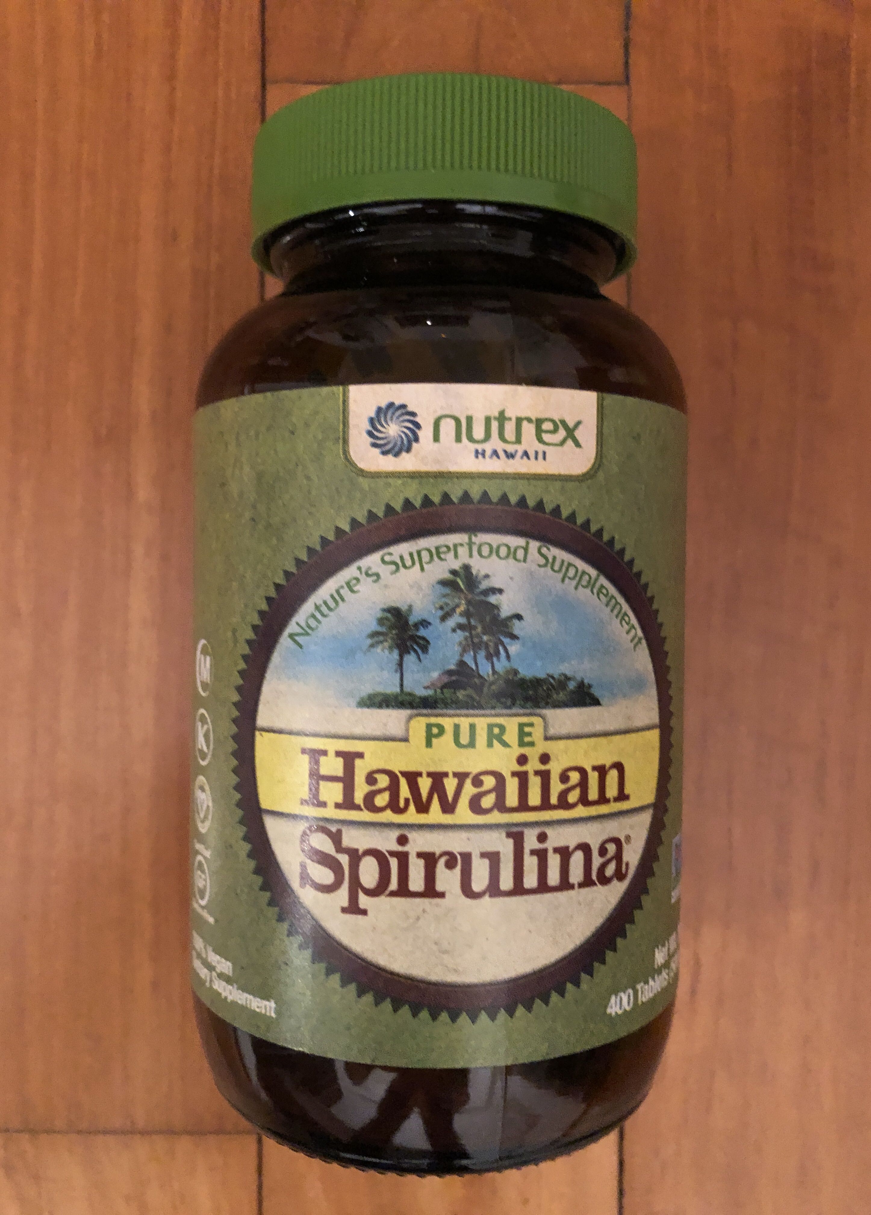 Pure Hawaiian Spirulina, 400 tabs, (500mg), Health & Nutrition, Health ...