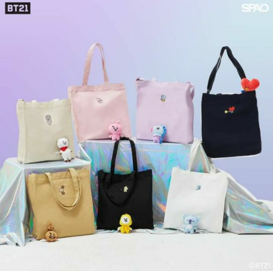 Spao bt21 deals tote bag