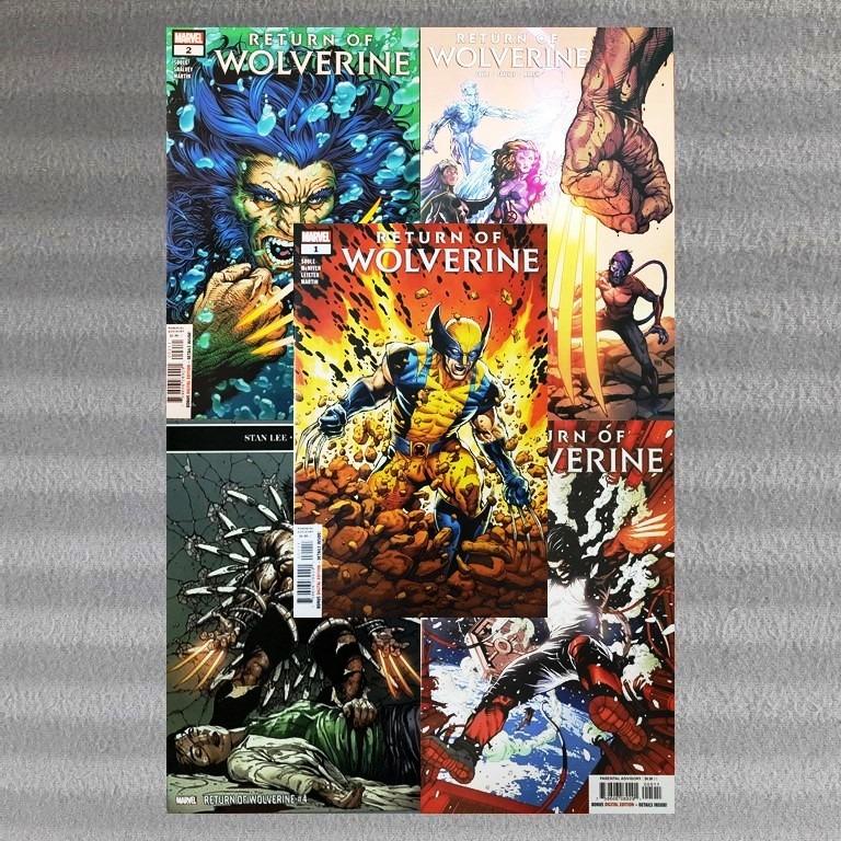 Return of Wolverine #4 Shalvey Variant 2019 NM Marvel Comics 1st Print 
