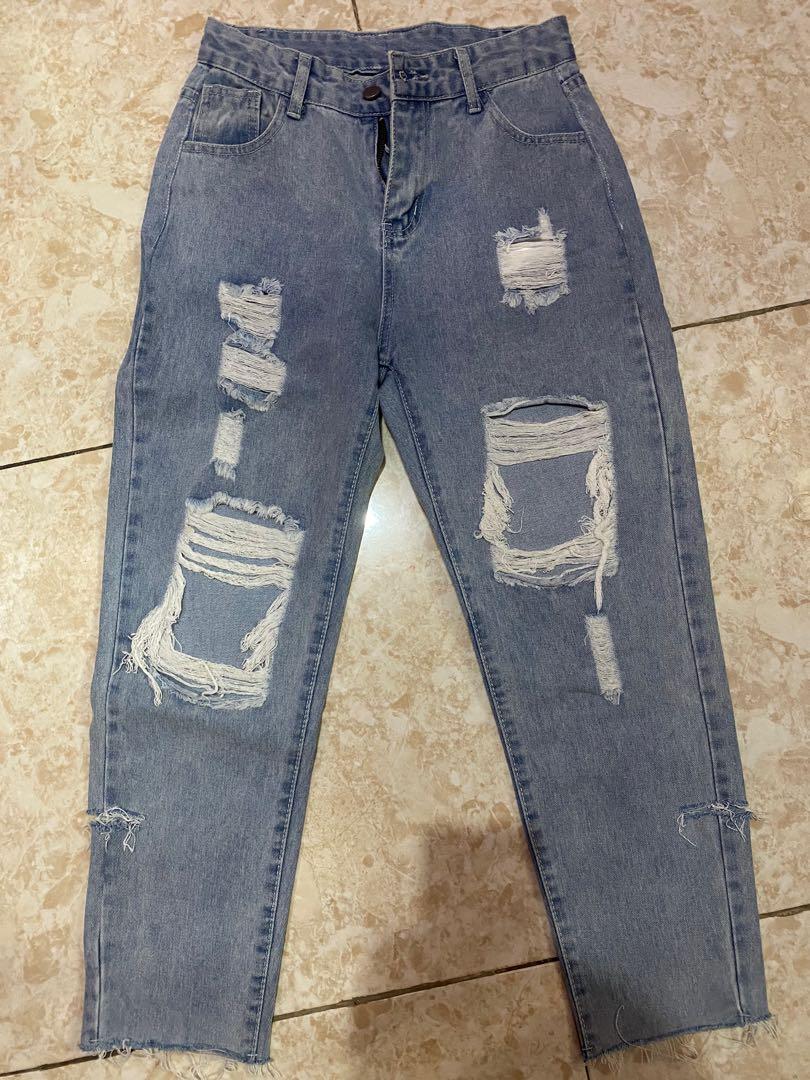 Ripped Jeans, Fesyen Wanita, Pakaian 
