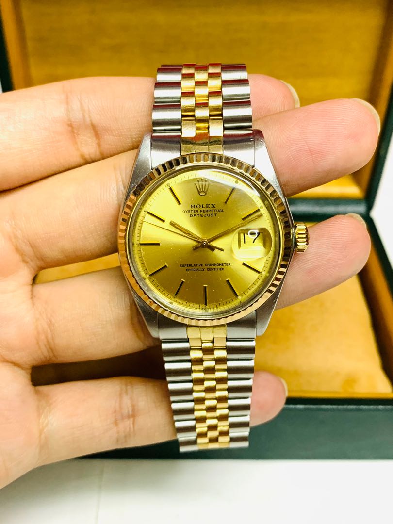 ROLEX Datejust 1603 “Sigma Dial” 36mm 