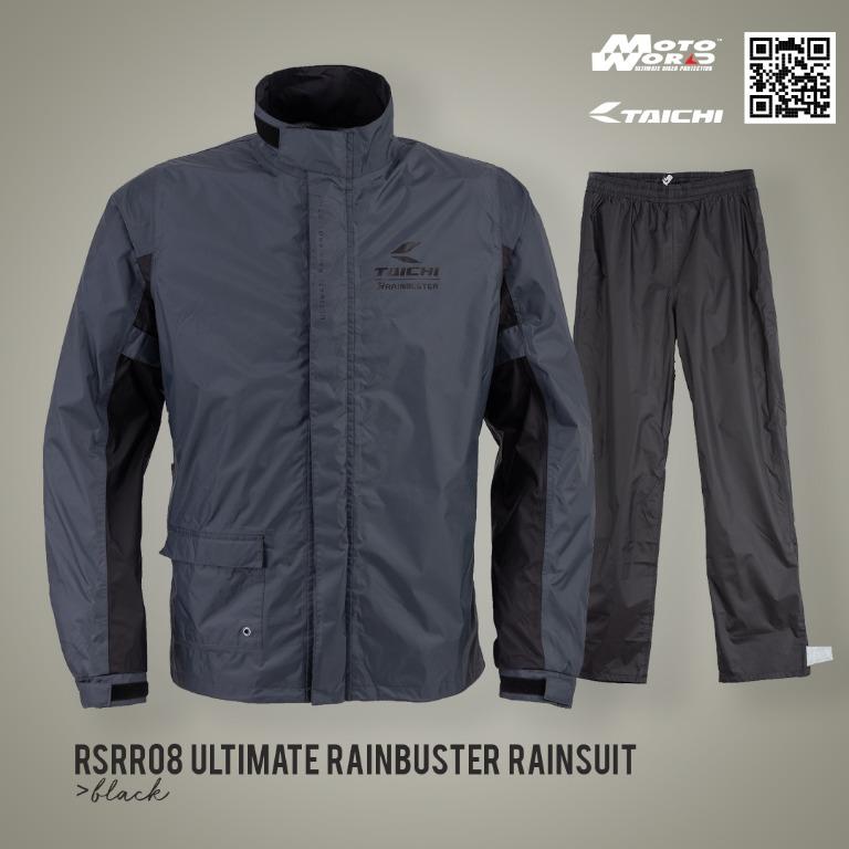 RS Taichi RSRR08 Ultimate Rainbuster Motorcycle Raincoat Rainsuit Motorcycles Motorcycle Apparel on Carousell