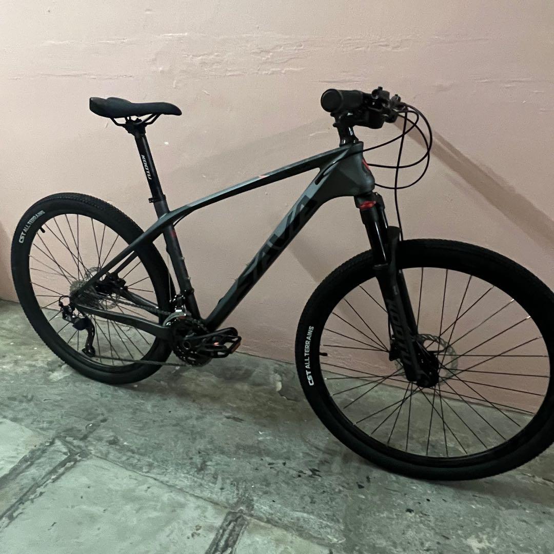 Sava deck 2.0 carbon fiber mountain bike mtb Shimano altus hydraulic brake 27.5 inch Sports Equipment Bicycles Parts Bicycles on Carousell